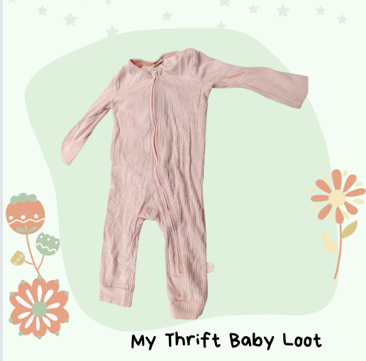 preloved baby pink romper for baby